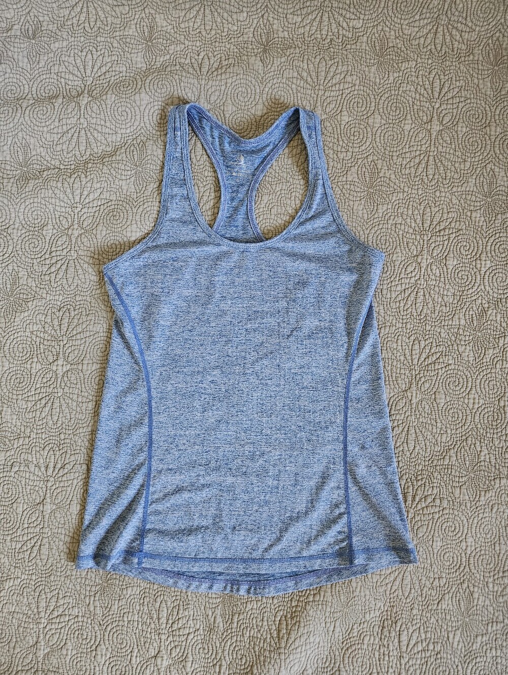 ICYZONE Women's Racerback Tank Top Blue S Stretch Lightweight